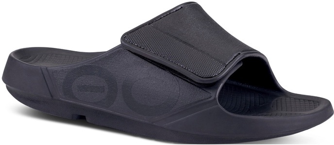 Oofos, Oofos Sandale »OOahh Sport Flex Recovery«, OOFOS OOahh Sport Flex Recoveryschuh - Schwarz Matt