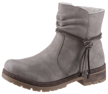 Rieker, Rieker Winterboots, Rieker Winterboots, mit Zierkordel