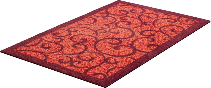 Grund, Grund Teppich »Grillo«, rechteckig, 8 mm Höhe, In- und Outdoor geeignet, verspieltes Design, Teppich mit Bordüre, ideale Teppiche für Wohnzimmer, Esszimmer, Küche, Flur, Diele, Balkon & Terrasse, Grund Teppich »Grillo«, rechteckig, 8 mm Höhe, In- und Outdoor geeignet, verspieltes Design, Teppich mit Bordüre