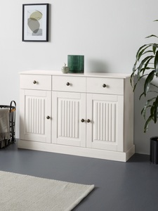 Home affaire Sideboard »Liotta«, mit 2 Schubkasten u. 2 verstellbare Einlegeböden, massives Kiefernholz