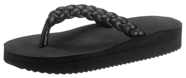 Flip Flop, Flip Flop Zehentrenner, mit geflochtenem Band, 