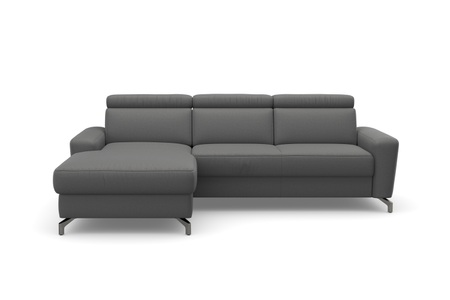 sit&more Ecksofa, inklusive Kopfteilverstellung, wahlweise mit Bettfunktion und Bettkasten