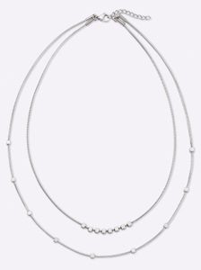 undefined, Collier in silberfarben von heine, heine Collier