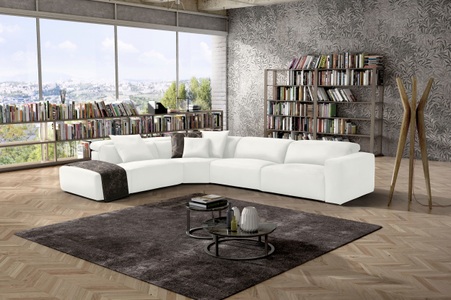 Egoitaliano, Egoitaliano Ecksofa »Beverly«, wahlweise mit elektrischer Relaxfunktion, inklusive Kopfteilverstellung, Egoitaliano Ecksofa »Beverly, extravangantes Designsofa mit erstklassigem Sitzkomfort«, wahlweise mit elektrischer Relaxfunktion, Kopfteilverstellung