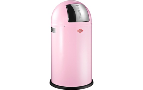 Wesco, Wesco Abfalleimer Pushboy 50 l, Pink, 