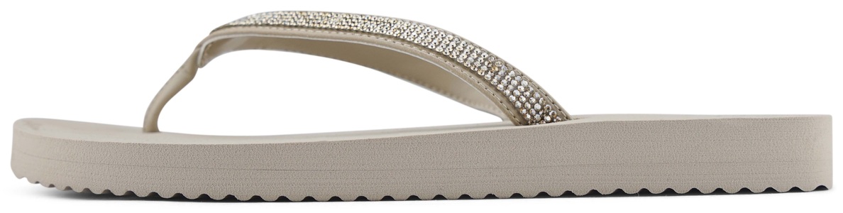 Flip Flop, Flip Flop Zehentrenner »flip*«, Sommerschuh, Schlappen, Poolsildes mit funkelnden Riemchen, Flip Flop Zehentrenner »flip*«, Sommerschuh, Schlappen, Poolsildes mit funkelnden Riemchen