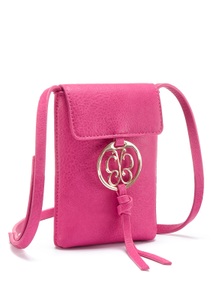 Lascana, LASCANA Umhängetasche, Handytasche mit schöner Zierschnalle VEGAN, LASCANA Umhängetasche »Handytasche«, mit Zierschnalle, Minibag, Crossbody VEGAN