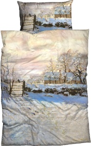 Goebel Bettwäsche »Elster«, (2 tlg.), winterlich, aussergewöhnlich