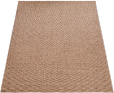 PACO HOME, Paco Home Teppich »Waregem 624«, rechteckig, Flachgewebe, Uni Farben, In- und Outdoor geeignet, Wohnzimmer, Paco Home Teppich »Waregem 624«, rechteckig, 4 mm Höhe, Flachgewebe, Uni Farben, In- und Outdoor geeignet, Wohnzimmer