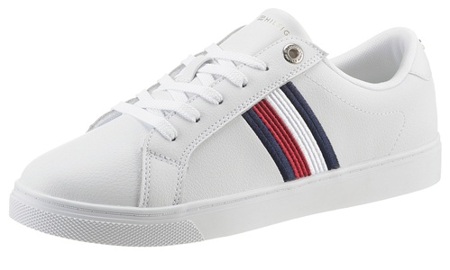 Tommy Hilfiger, Tommy Hilfiger Sneaker »ESSENTIAL STRIPES SNEAKER«, mit Logoschriftzug auf der Zunge, 