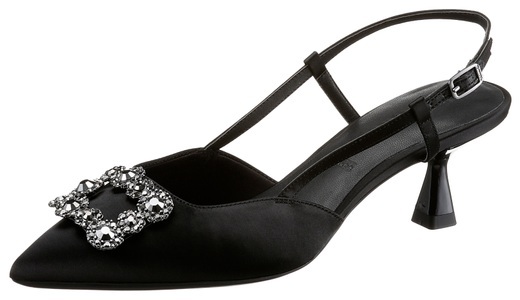 TAMARIS, Tamaris Damen Slingpumps Schwarz, 