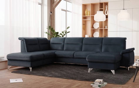 SCHÖNER WOHNEN LAMINAT, SCHÖNER WOHNEN LAMINAT Wohnlandschaft, wahlweise mit motorischer Relaxfunktion, sit&more Wohnlandschaft »Astoria U-Form«, wahlweise mit motorischer Relaxfunktion