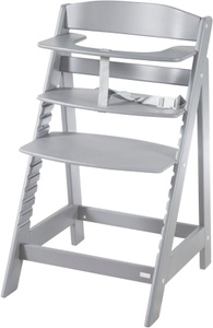 Roba, roba Treppenhochstuhl Sit Up Flex taupe, roba® Hochstuhl »Sit Up Flex, taupe«, aus Holz
