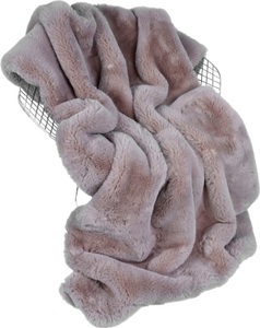 undefined, Webpelz Wohndecke Donna, Star Home Textil Wohndecke »Donna 2«, mit weichem Streifenmuster, Kuscheldecke