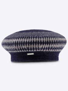 undefined, Mütze in navy von heine, Casual Looks Baskenmütze