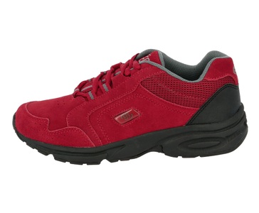 Brütting, BRÜTTING Outdoorschuh »Bequemschuh Circle«, Nordic Walking Schuh für Damen und Herren rot