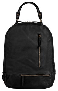 SAMANTHA LOOK, Samantha Look Cityrucksack, echt Leder, Made in Italy, Samantha Look Cityrucksack, echt Leder, Made in Italy