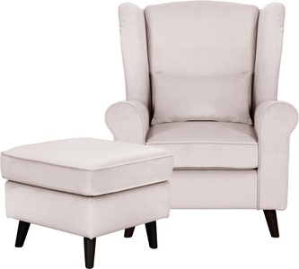 Home affaire Sessel »CHISTELLE«, Ohrensessel, auch in Bouclé, B/T/H: 81/87/99 cm