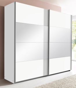 rauch ORANGE, rauch ORANGE Schwebetürenschrank »Quadra«, mit Spiegelelementen, rauch Schwebetürenschrank »Quadra«, mit Spiegelelementen