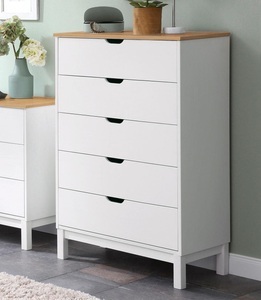 HOME AFFAIRE, Home affaire Kommode »Post«, aus schönem massivem Kiefernholz, mit vielen Stauraummöglichkeiten, Breite 76 cm, Home affaire Kommode »Post«, massives Kiefernholz, mit vielen Stauraummöglichkeiten, Breite 76 cm
