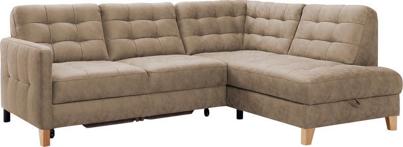 exxpo - sofa fashion, exxpo - sofa fashion Ecksofa »Elio«, wahlweise mit Bettfunktion und Bettkasten, in vielen Bezugsqualitäten, exxpo - sofa fashion Ecksofa »Elio, kompakt & bequem, zeitloses Design, Breite 228cm, L-Form« wahlweise mit Bettfunktion und Bettkasten