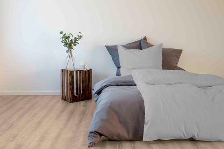 Setex, SETEX Bettwäsche »Setex Halbleinen«, (3 tlg.), Halbleinen Qualität (55% Leinen, 45% Baumwolle), mit Reissverschluss, SETEX Bettwäsche »Setex Halbleinen«, Halbleinen Qualität (55% Leinen, 45% Baumwolle), mit Reissverschluss