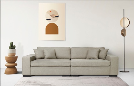 Guido Maria Kretschmer Home&Living, Guido Maria Kretschmer Home&Living 2-Sitzer »Skara XXL«, Lounge-Sofa XXL mit Federkern-Polsterung, in vielen Bezugsvarianten, auch recycelt, Guido Maria Kretschmer Home&Living 2-Sitzer »Skara XXL«, Lounge-Sofa XXL mit Federkern-Polsterung, in vielen Bezugsvarianten