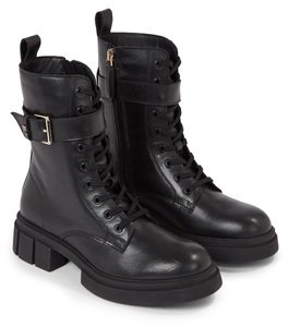 Tommy Hilfiger, Tommy Hilfiger Bikerboots »COOL FEMININE BIKERBOOT«, mit schöner Zierschnalle, 