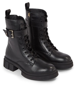 Tommy Hilfiger, Tommy Hilfiger Bikerboots »COOL FEMININE BIKERBOOT«, mit schöner Zierschnalle, 
