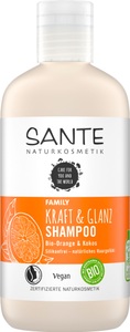 SANTE, Sante Haarpflege Sante Haarpflege Kraft & Glanz Shampoo Bio-Orange & Kokos 250.0 ml, 