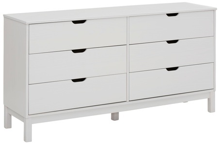 HOME AFFAIRE, Home affaire Kommode »Post«, aus schönem massivem Kiefernholz, mit vielen Stauraummöglichkeiten, Breite 150 cm, Home affaire Kommode »Post«, massives Kiefernholz, mit vielen Stauraummöglichkeiten, Breite 150 cm