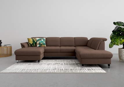 sit&more Wohnlandschaft, wahlweise mit Kopfteilverstellung, Bettfunktion und Stauraum