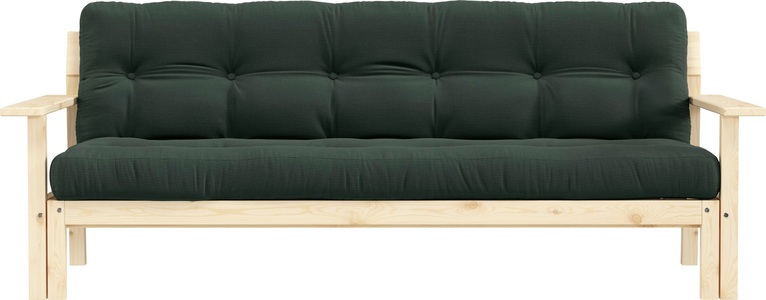 Karup Design, Karup Design Schlafsofa »Unwind«, Mit Holzstruktur, inkl. Futonmatratze, Liegefläche 130x190 cm, Karup Design Schlafsofa »Unwind«, Mit Holzstruktur, inkl. Futonmatratze, Liegefläche 130x190 cm