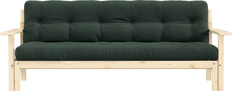 Karup Design, Karup Design Schlafsofa »Unwind«, Mit Holzstruktur, inkl. Futonmatratze, Liegefläche 130x190 cm, Karup Design Schlafsofa »Unwind«, Mit Holzstruktur, inkl. Futonmatratze, Liegefläche 130x190 cm