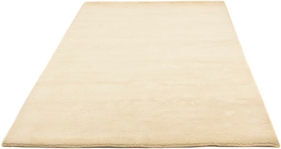 MorgenLand, morgenland Wollteppich »Nepal Teppich handgeknüpft beige«, rechteckig, 18 mm Höhe, 