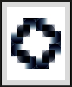 PLACES OF STYLE, Places of Style Bild »Abstrakte Kunst«, 