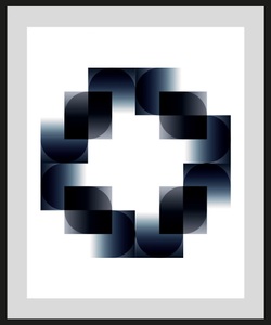 PLACES OF STYLE, Places of Style Bild »Abstrakte Kunst«, 