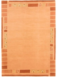 carpetfine, carpetfine Wollteppich »Nepal Jaipur«, rechteckig, 20 mm Höhe, reine Wolle, handgeknüpft, Wohnzimmer, 