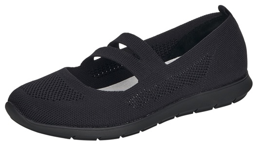 Remonte, Remonte Riemchenballerina, im sportiven Design, 