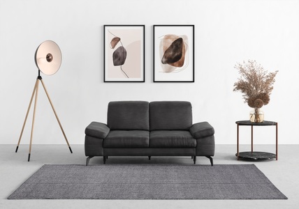 SIT&MORE, sit&more 2-Sitzer »Cabana«, Breite 191 cm, wahlweise mit Sitztiefen- und Kopfteilfunktion, sit&more 2-Sitzer »Cabana« Breite 191 cm, wahlweise mit Sitztiefen- und Kopfteilfunktion