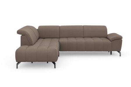 sit&more Ecksofa »Cool«, wahlweise mit Kopfteilverstellung und Vorziehsitz motorisch