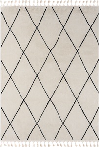 Myflair Möbel & Accessoires Hochflor-Teppich »Moroccan Diamond«, rechteckig, modern, marokkanisches Design, Rauten Muster, weich durch Hochflor