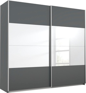 rauch ORANGE, rauch ORANGE Schwebetürenschrank »Quadra«, mit Spiegelelementen, rauch Schwebetürenschrank »Quadra«, mit Spiegelelementen