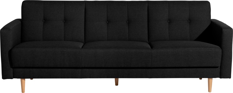 MAX WINZER, Max Winzer® 3-Sitzer »Jesper«, Schlafsofa mit Knopfheftung im Rücken, inklusive Bettkasten, Max Winzer® 3-Sitzer »Jesper Kippcouch mit komfortablem Federkern, klassisch und modern«, Schlafsofa mit Knopfheftung im Rücken, inklusive Bettkasten
