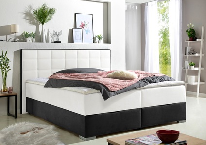 Maintal, Maintal Boxspringbett, mit Bettkasten und Topper, Maintal Boxspringbett, mit Bettkasten und Topper