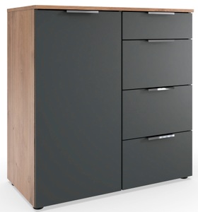 Fresh To Go Kombikommode »Level«, 1-türig, mit 4 Schubladen und soft-close Funktion, 84cm breit