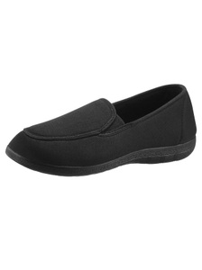 Classic, Classic Hausschuh mit rutschhemmender Gummi-Laufsohle, 