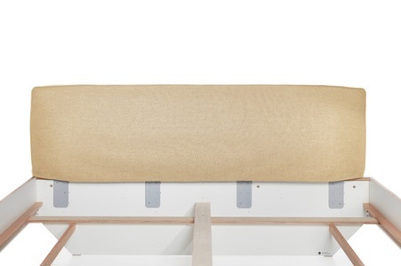 Müller SMALL LIVING, Müller SMALL LIVING Kopfteil »FLAI Polsterkopfteil«, Ergänzung für Einzelbett »FLAI«, ohne Kopfteil, Müller SMALL LIVING Kopfteil »FLAI Polsterkopfteil«, Ergänzung für Einzelbett »FLAI«, ohne Kopfteil