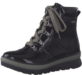 Jana, Jana Winterboots, in glänzender Optik, H-Weite, 