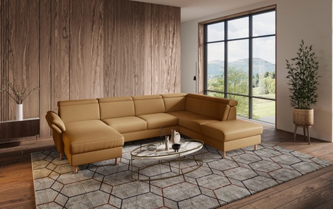 Home affaire Wohnlandschaft, wahlweise mit motorischer Relaxfunktion